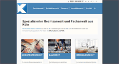 Desktop Screenshot of marko-baurecht.de